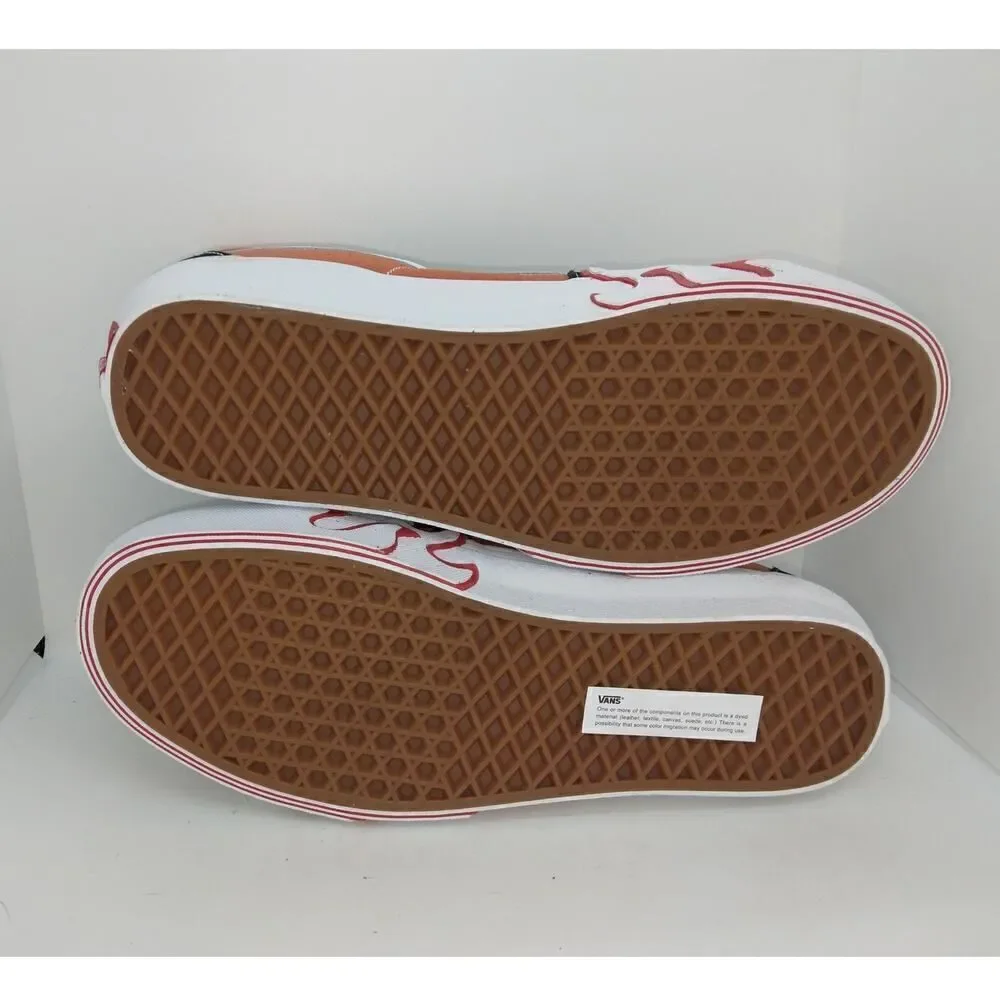 VANS SK8 Mens NEW w/Tags Hi-Top Burnt Orange/Black Sneakers - sz. 9 1/2 1/2
